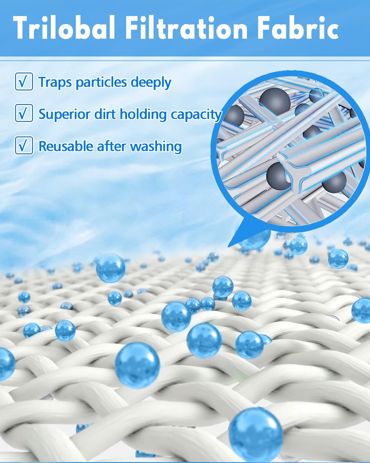 DAYEAR filter beside ruler illustrating 10 inch length for fit verification