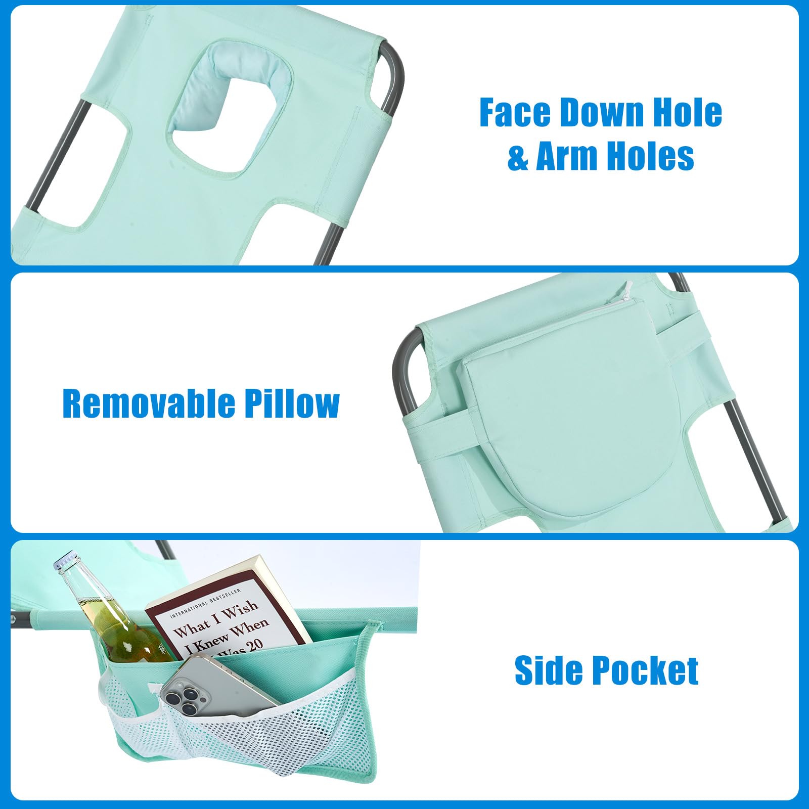daystar SunnyFeel folded compact with shoulder strap for simple transport