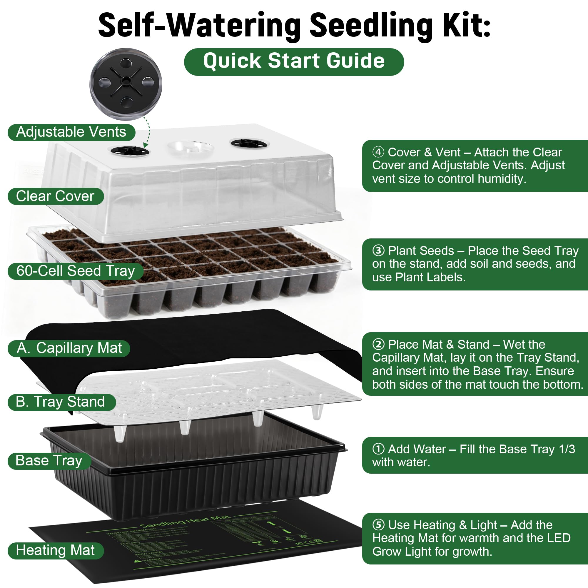 DazSpirit kit on a sunny windowsill showing real-use setup and benefit of indoor gardening