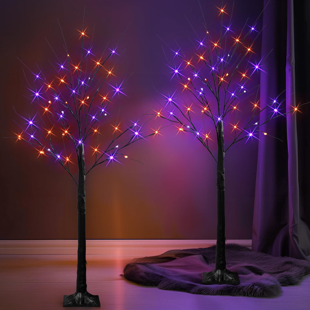 Dazzle Bright LED close-up on branches showing vibrant color and long-lasting brightness benefit