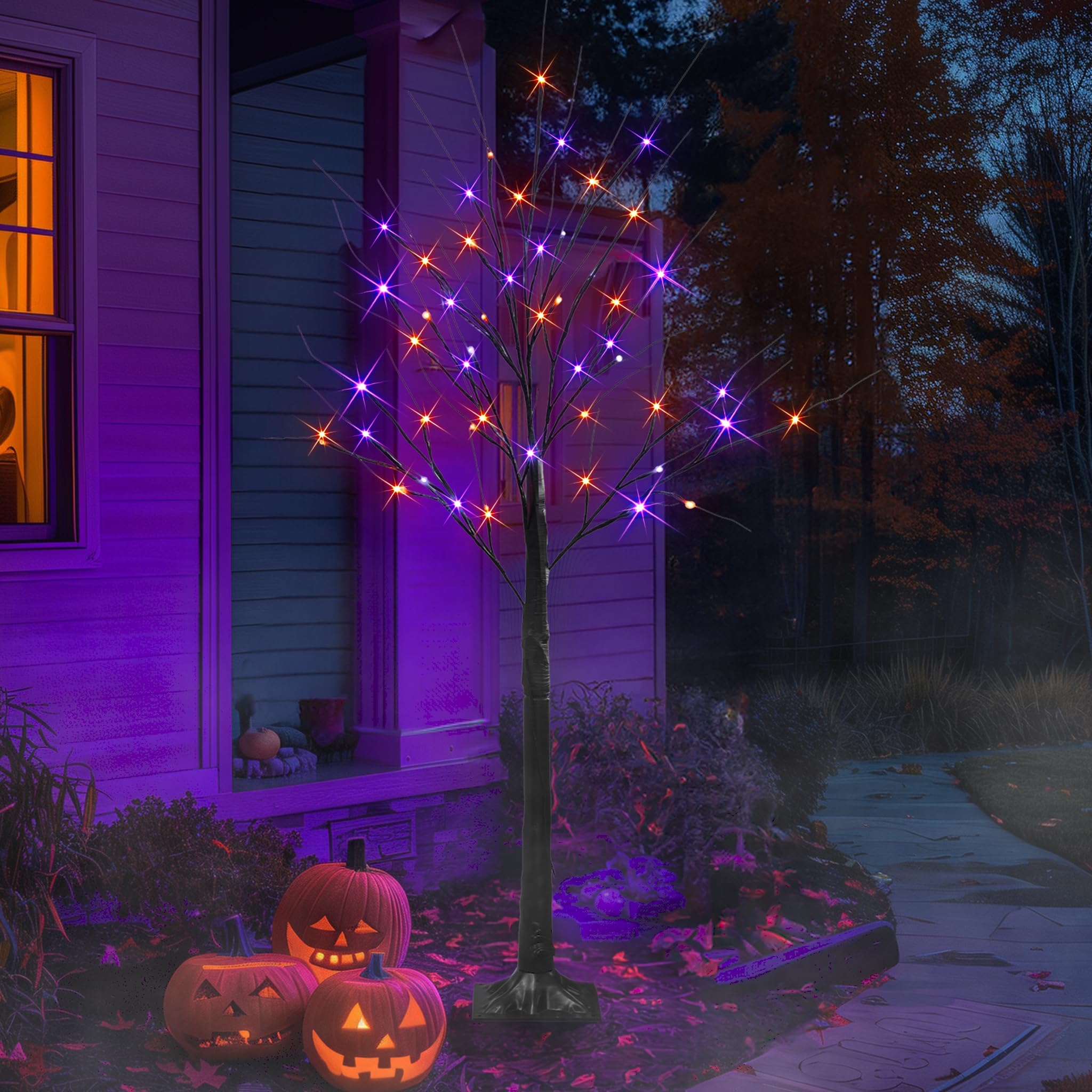 Dazzle Bright timer plug detail showing built-in 6hr on 18hr off convenience benefit