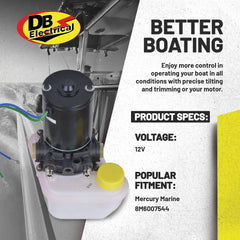 DB Electrical motor side profile showing compact design and durable housing benefit