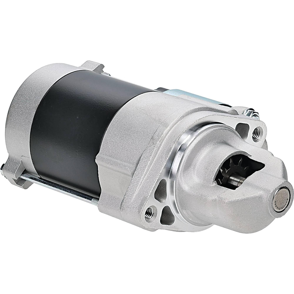 DB Electrical starter front view showing compact housing and reliable fit