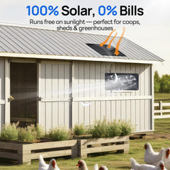 DC HOUSE solar panel close-up highlighting sturdy frame and sun capture