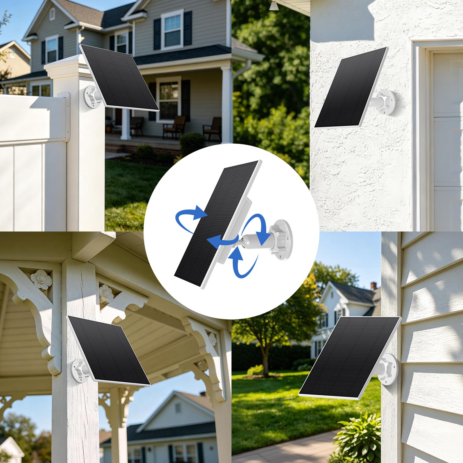 DCDG lifestyle porch installation showing maintained doorbell charge and hands-free operation