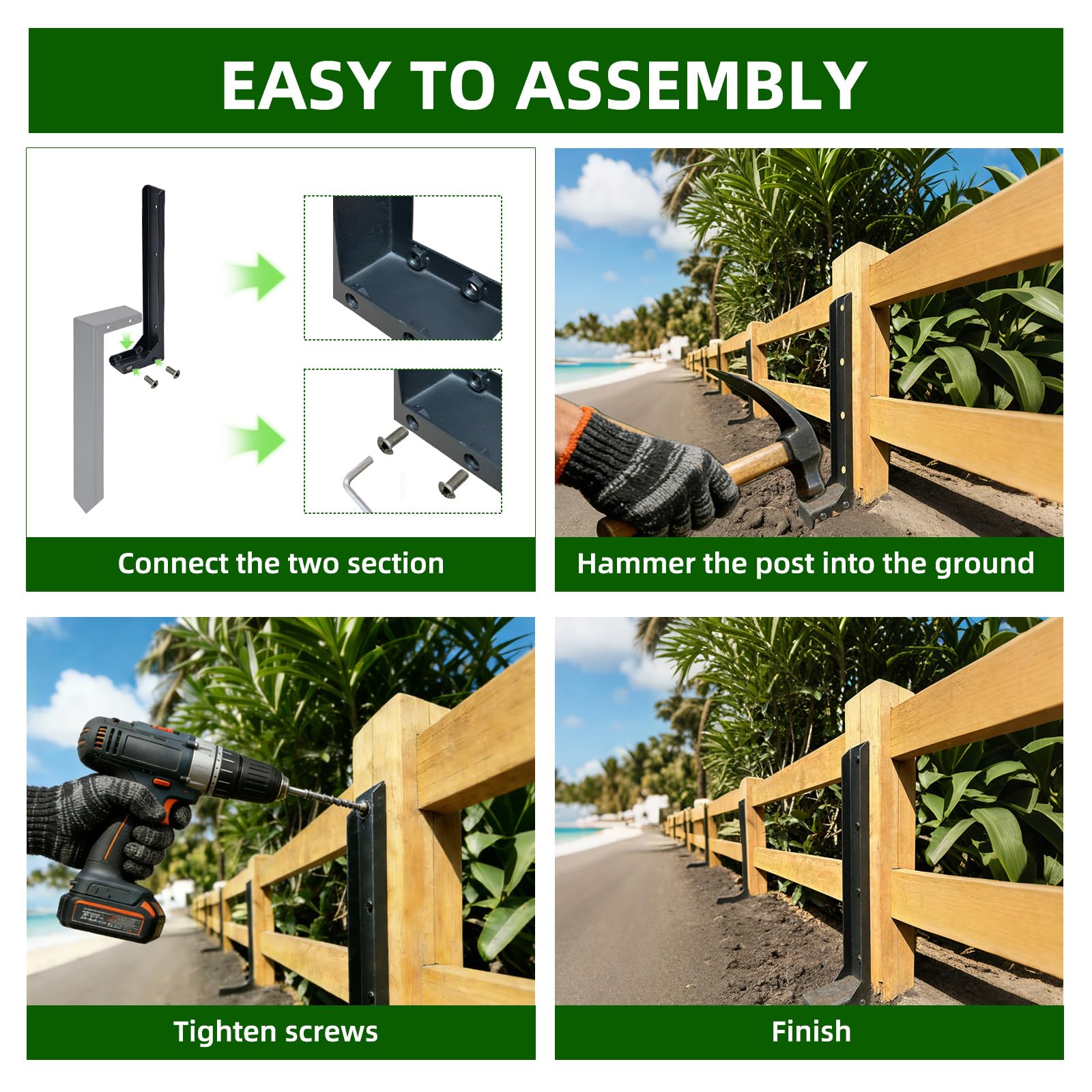 DCLFIRMX stake next to a hand and ruler for size and scale clarity benefit