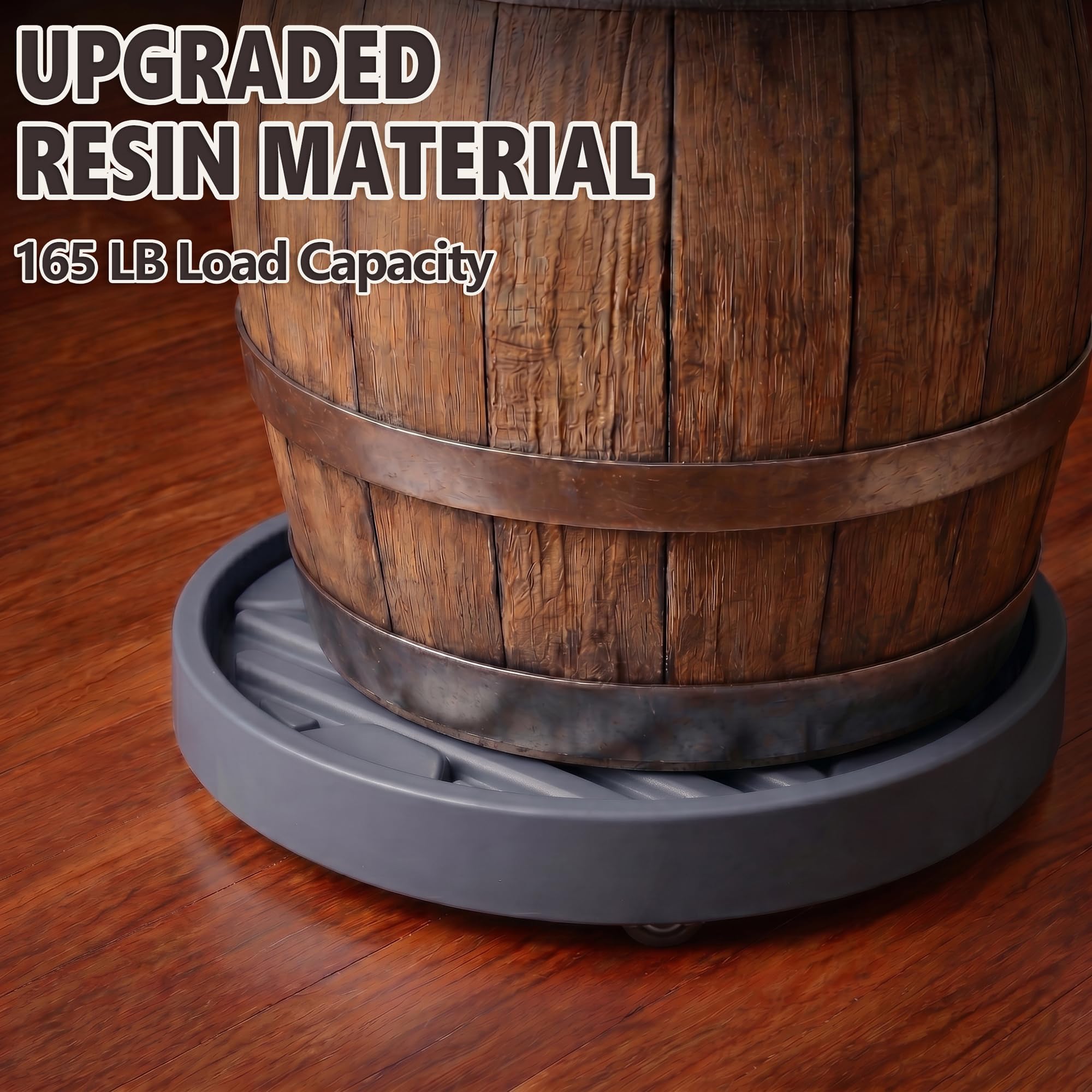 Dcpes drainage grooves and raised base preventing water contact with floors