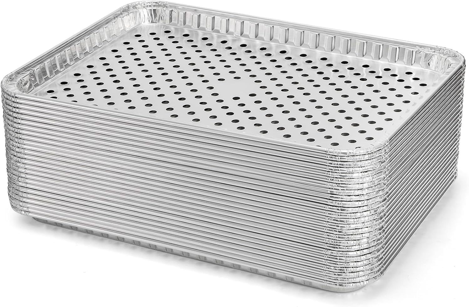 DCS Deals tray on a grill with vegetables, prevents food from falling and chars evenly