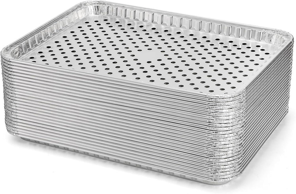 DCS Deals tray on a grill with vegetables, prevents food from falling and chars evenly