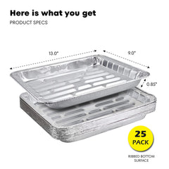 DCS Deals ribbed bottom close-up creating grill marks and airflow