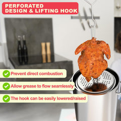 DcYourHome heavy-duty brine bags with ropes for easy marinating