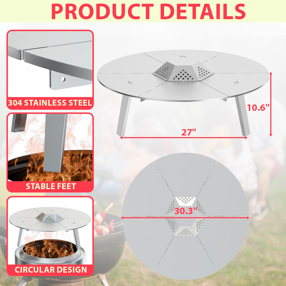 DcYourHome close-up of 304 stainless steel surface highlighting durable rust-resistant finish