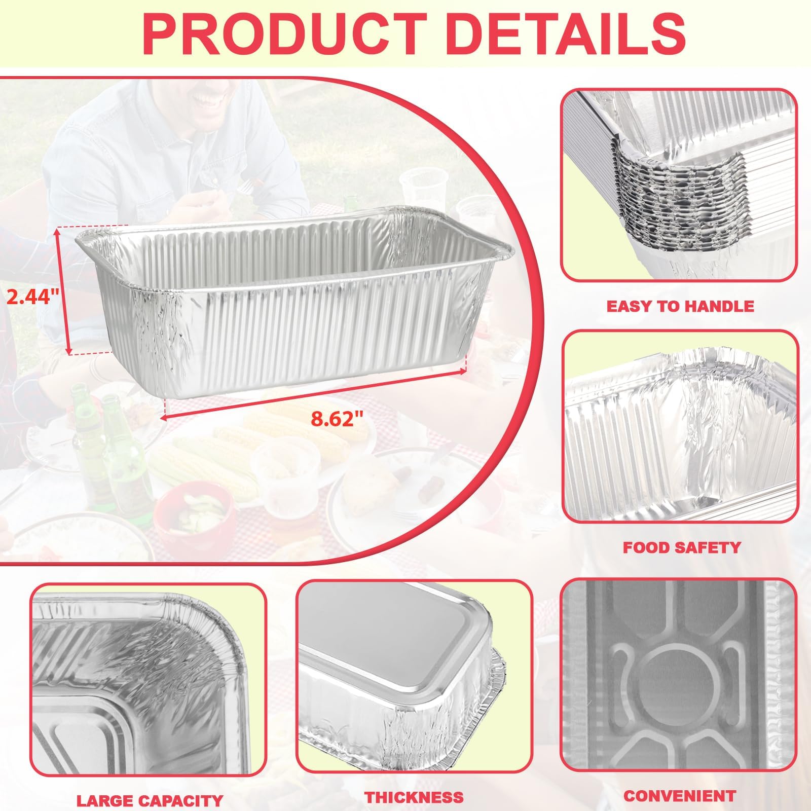 DcYourHome close-up of heavy-gauge aluminum texture for durability
