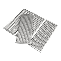 DcYourHome front view of four emitter plates showing fit for Char‑Broil — restores heat