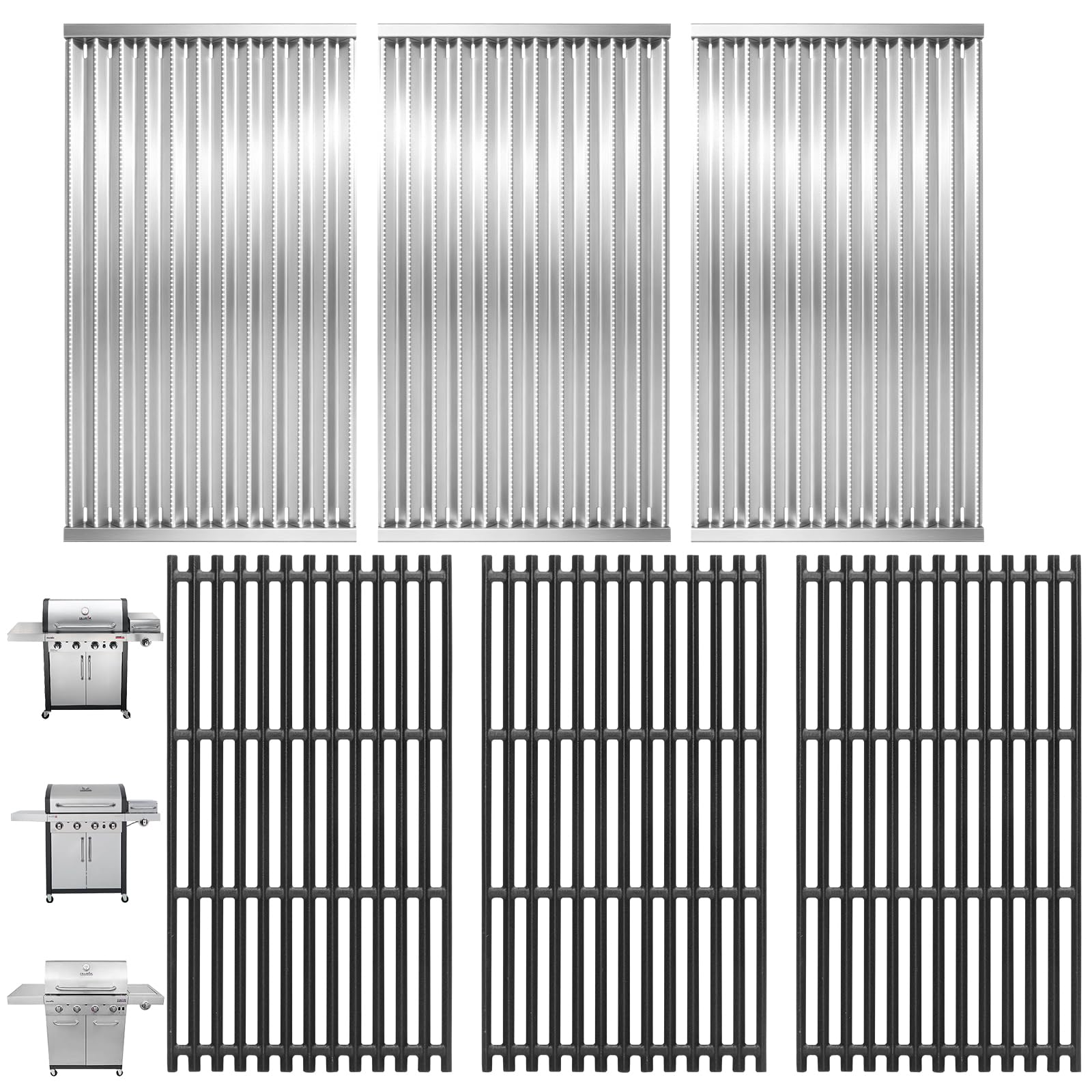 DcYourHome front packaging showing emitter plates and grates, clarity for quick purchase