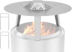 DcYourHome front view assembled heat deflector showing fit and increased warmth