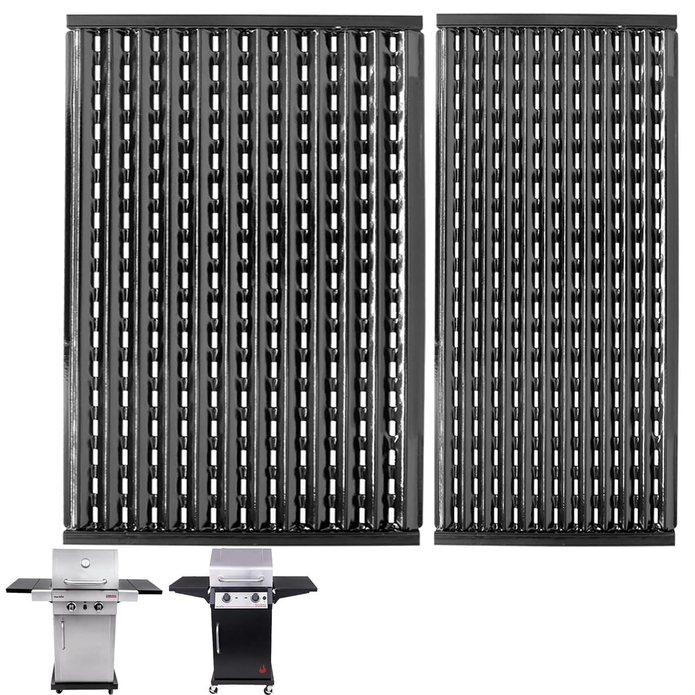 DcYourHome front view of emitter plates showing exact fit and easy replacement