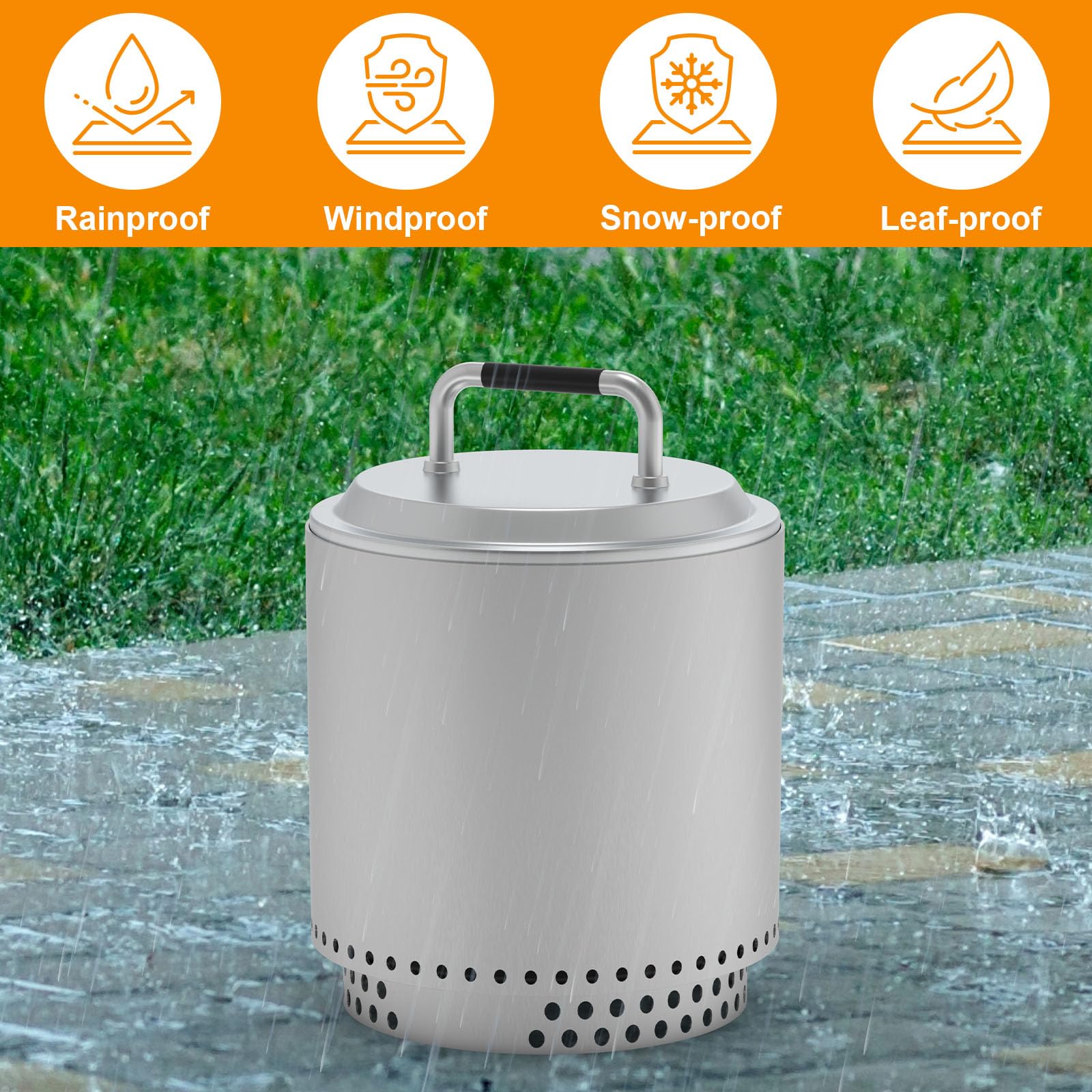 DcYourHome anti-scald handle detail for safe lifting and reduced burn risk