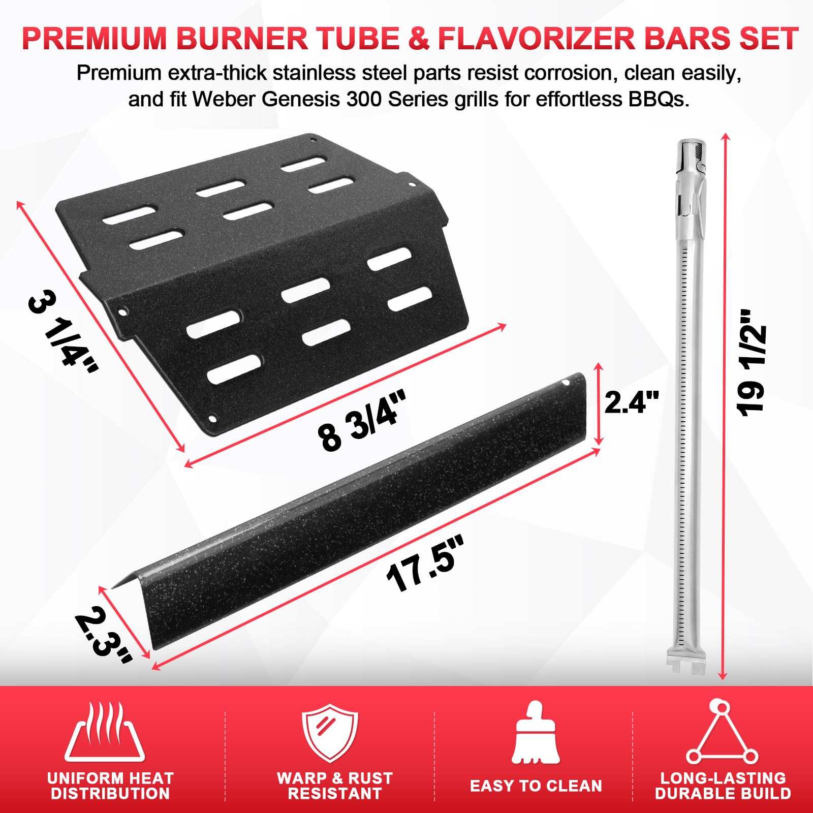 DcYourHome hands installing a burner tube demonstrating simple DIY replacement benefit