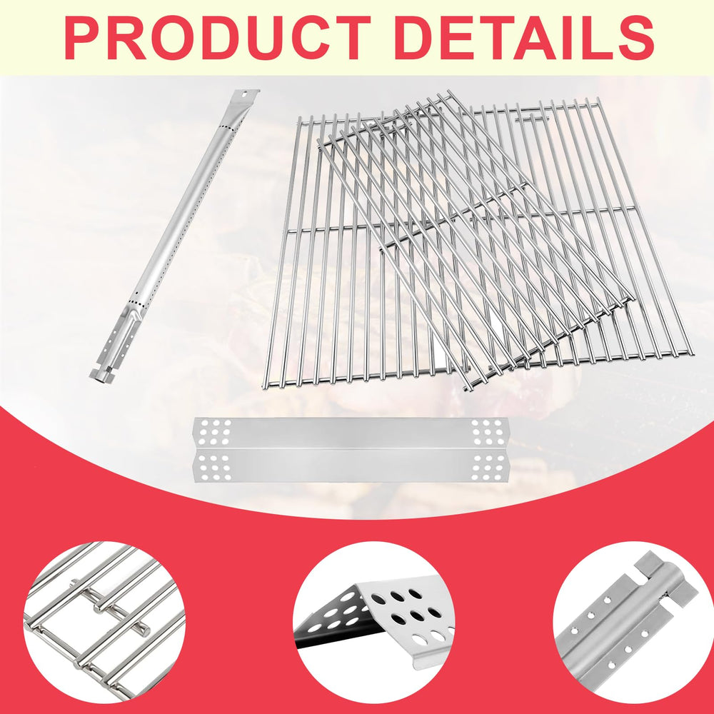 DcYourHome heat plate (flame tamer) showing solid stainless protection and drip shielding