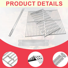 DcYourHome heat plate (flame tamer) showing solid stainless protection and drip shielding