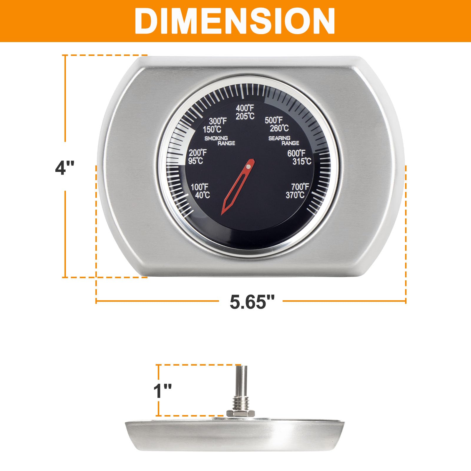 DcYourHome S91005 installed in Napoleon grill lid demonstrating easy replacement benefit