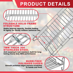 DcYourHome warming rack with tape measure showing exact 25 3/4 by 12 inch size