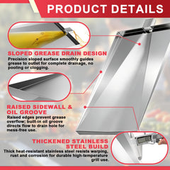 DcYourHome SUB025 stainless steel texture resisting heat and odor retention