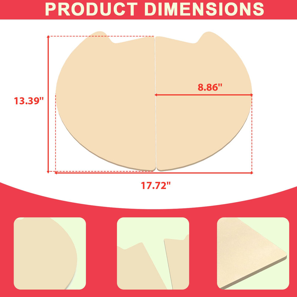 DcYourHome stone next to baked pizza showing scale and crisp crust benefit