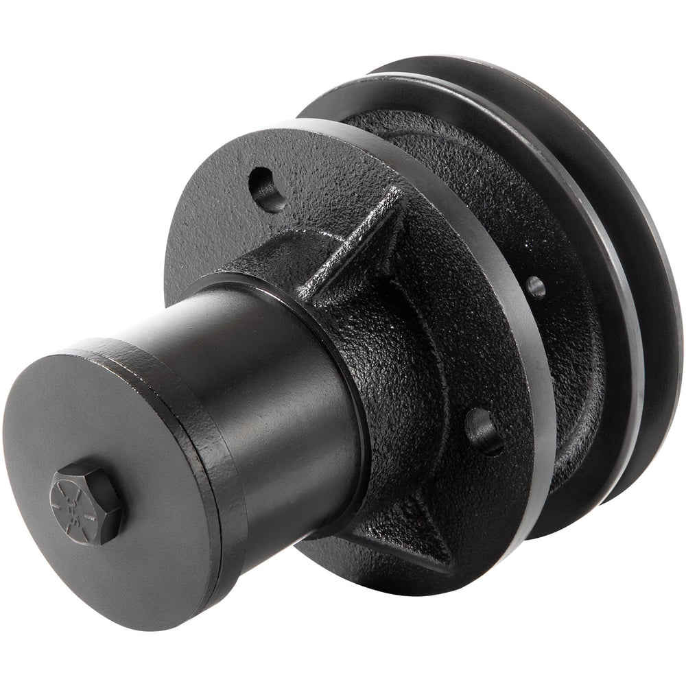 Deargooday spindle in-use on tractor mower showing reliable heavy-duty cutting performance