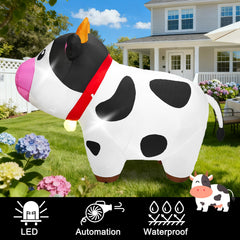 DearSun close-up of cow bell detail adding whimsical charm and decorative accent