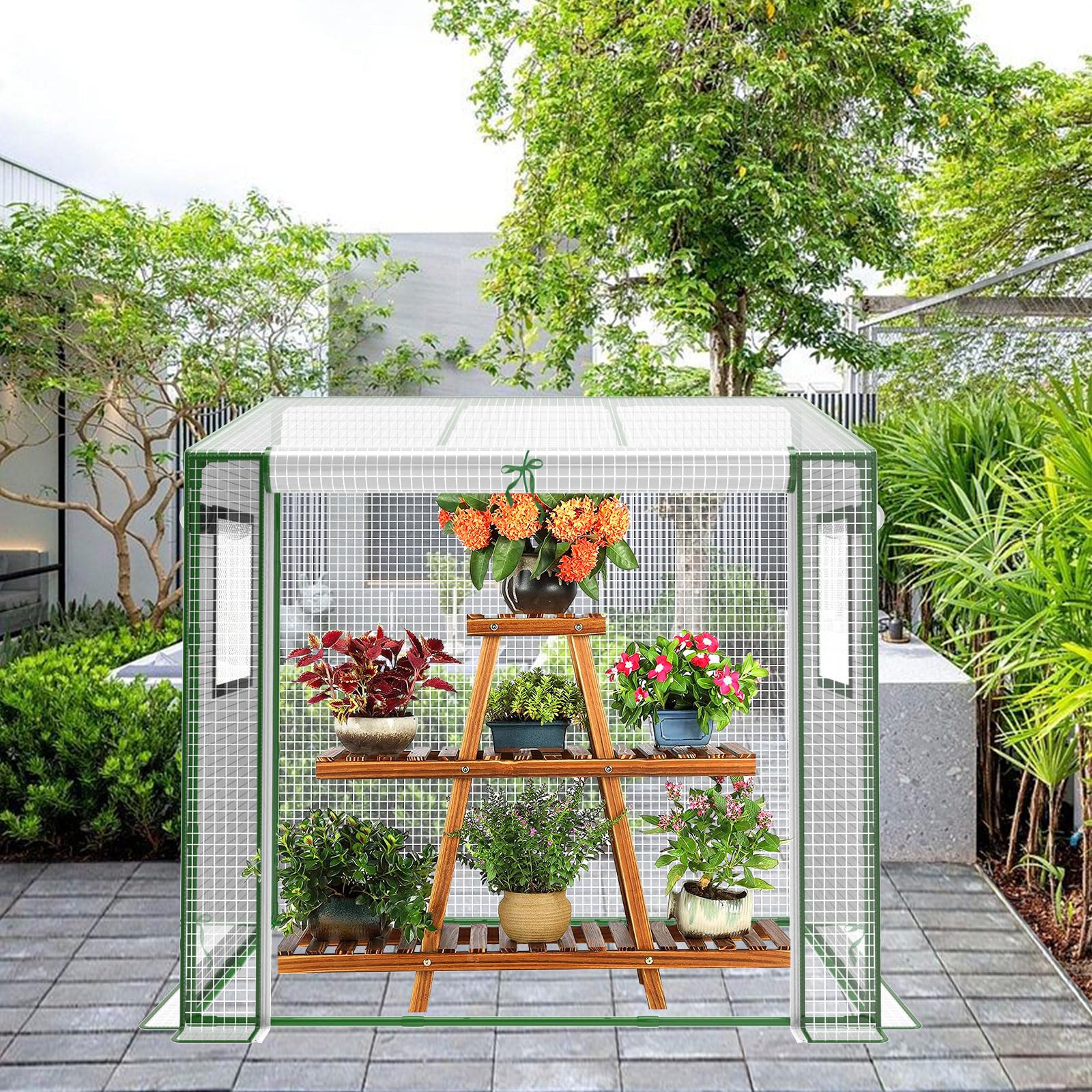 deaunbr interior with seedlings illustrating ideal growing environment