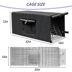 Deblue side profile illustrating cage strength and benefit: durable galvanized steel