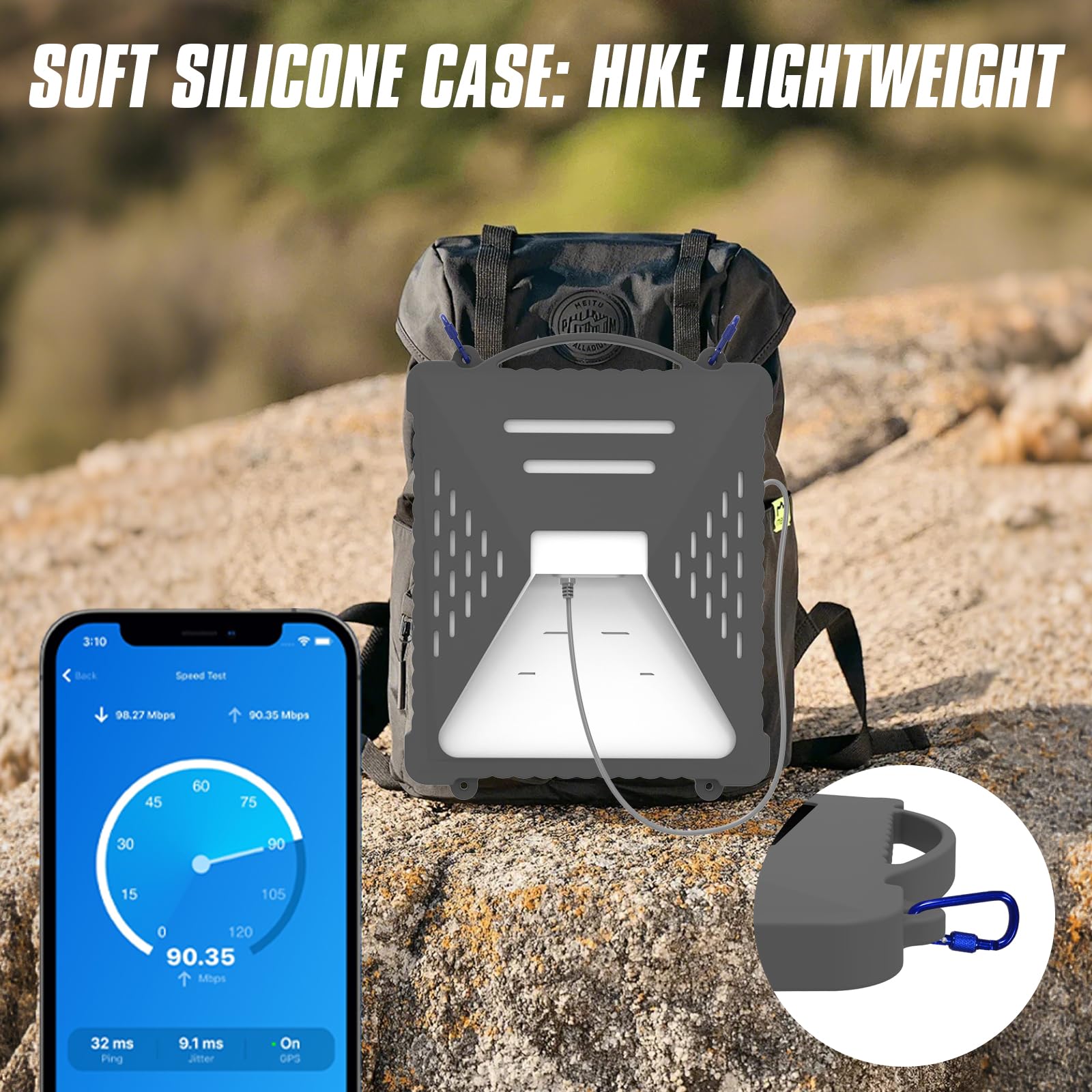 deckit silicone cover and waterproof cap protecting connectors outdoors