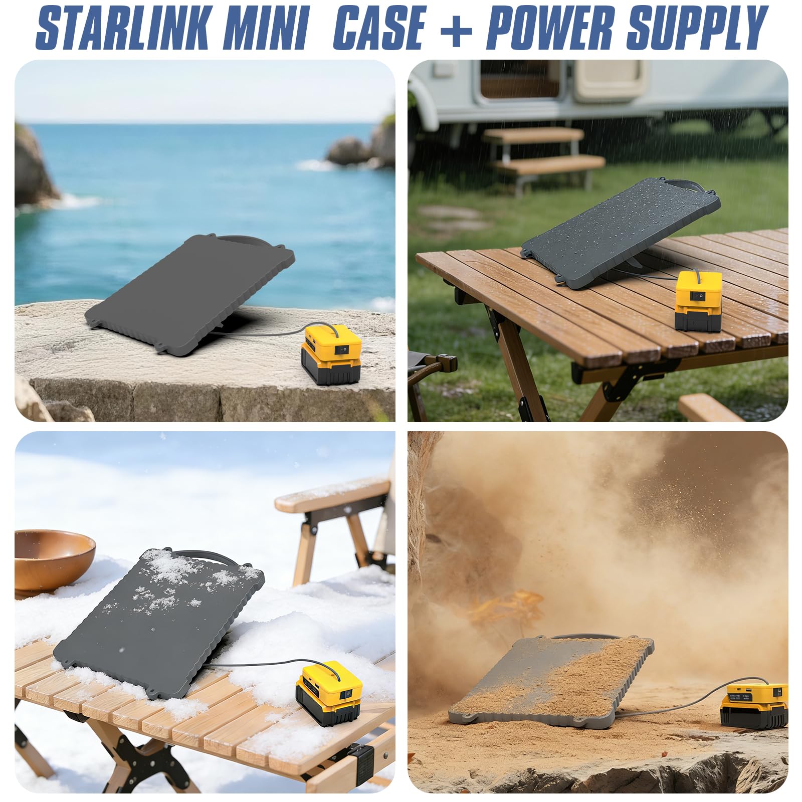 deckit storage bag and accessories organized for easy transport
