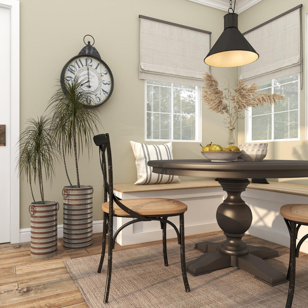 deco 79 porch scene with planters styled for welcoming outdoor decor