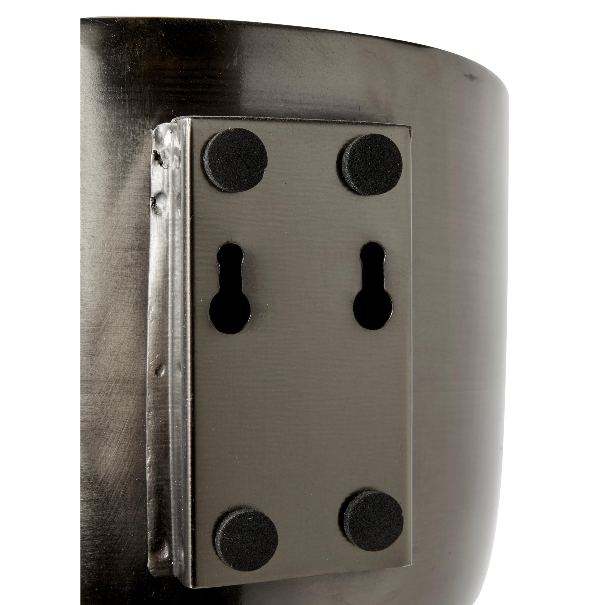 deco 79 size comparison against a standard pot, clarifies scale for buyers
