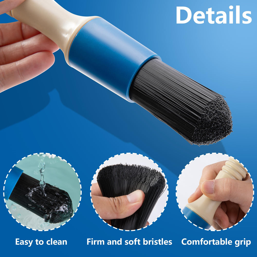 DECOHS threaded plastic handle detail providing secure grip and control