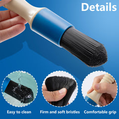 DECOHS threaded plastic handle detail providing secure grip and control
