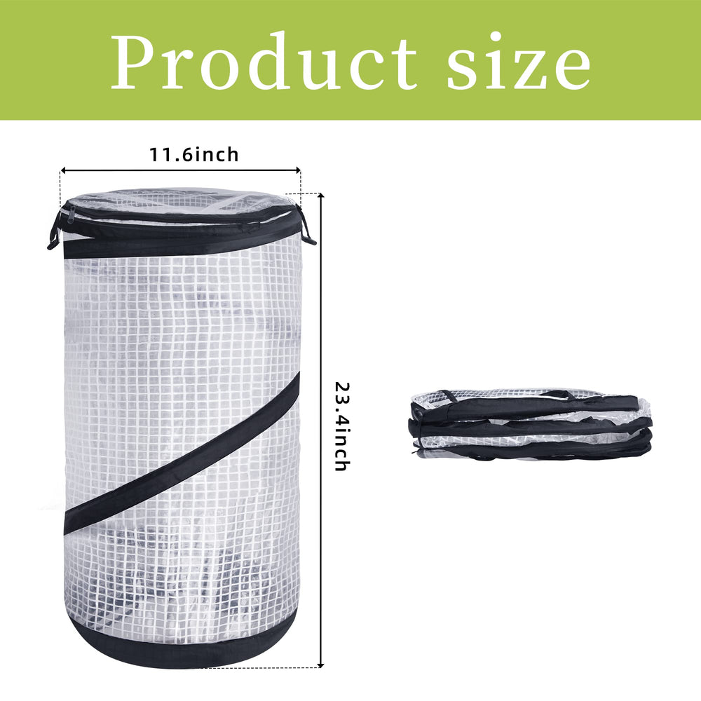 DECOHS top mesh vent close-up allowing airflow and rain entry benefit
