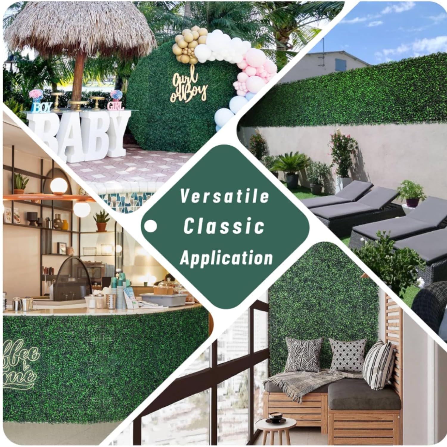 DECWIN patio display demonstrating how panels enhance outdoor living areas