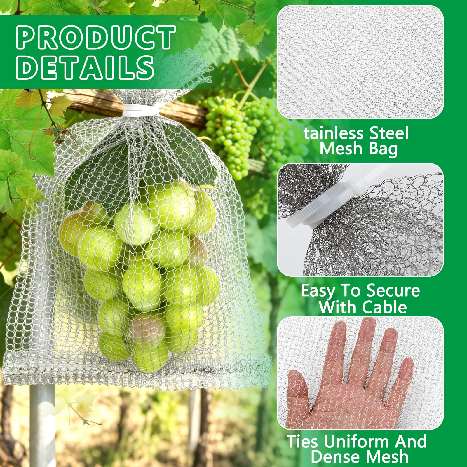 DECYOOL sturdy tie and fastening detail showing quick secure closure benefit