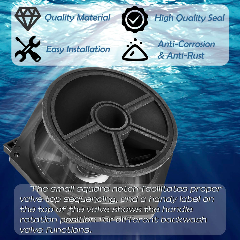 Deecaray valve next to 1-1/2-inch pipe showing correct size and fit for Hi-Flow systems