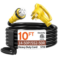 Deeklify front connector showing robust twist-lock and secure contact