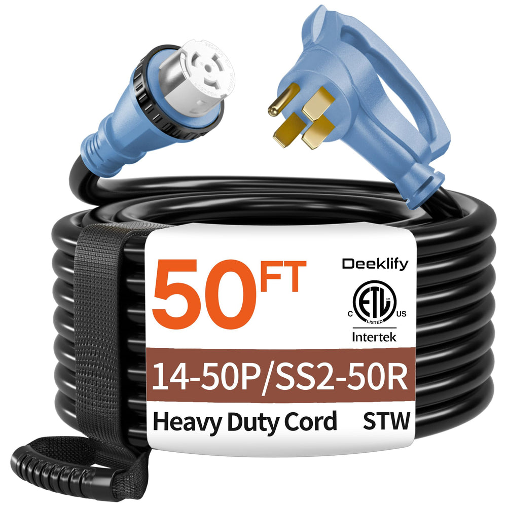 Deeklify front packaging showing cable and benefits