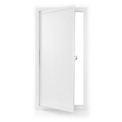 DEEKOOL front view of 12x24 access panel showing clean flange and finish for neat installation
