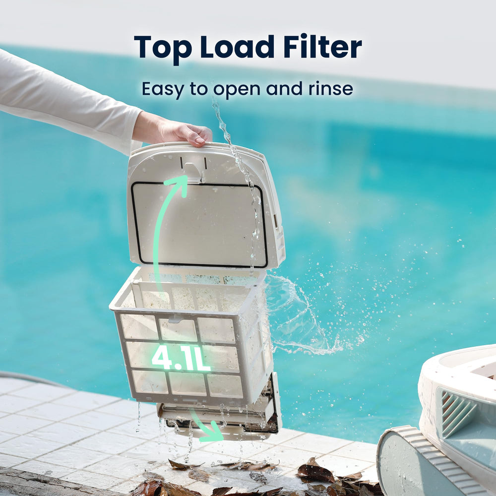 DEENO Hydro 4 SE Poolmate Bot app control at poolside for convenient mode selection