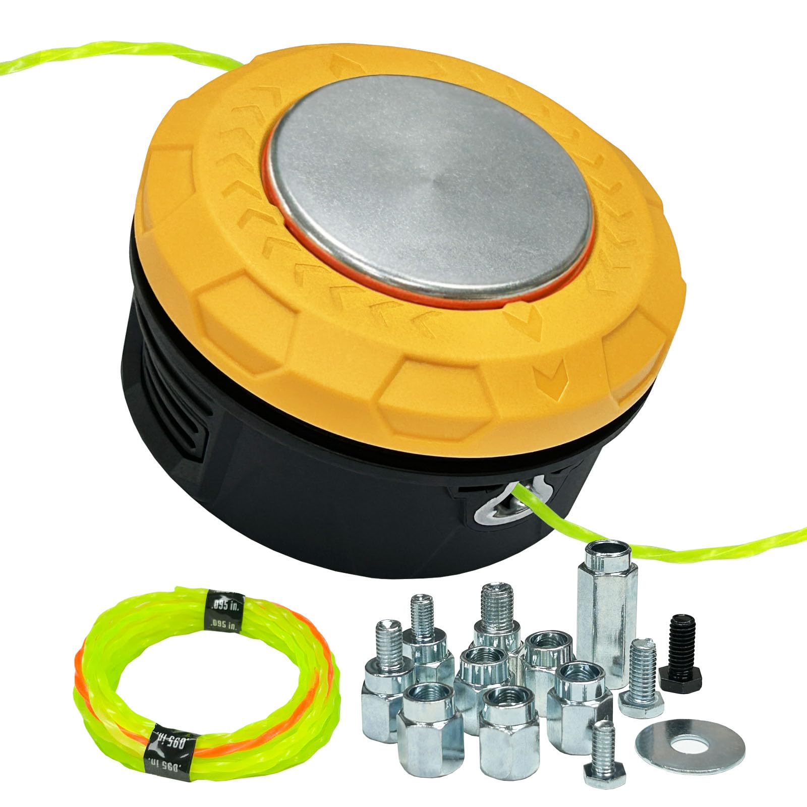 Deeploving front assembled head showing universal fit and quick installation benefit