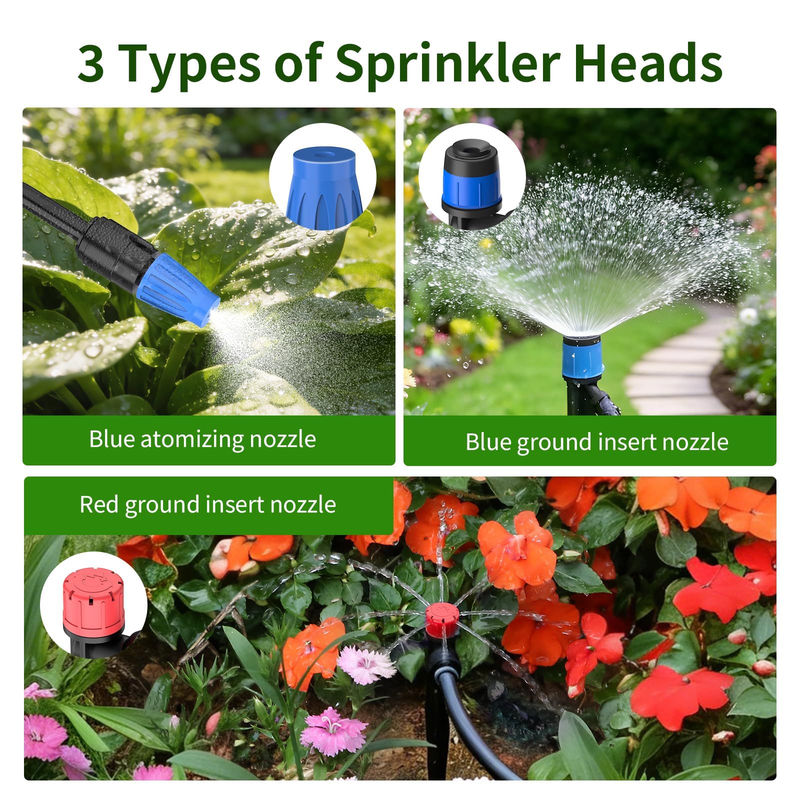 Deepoter smart timer display for automated watering schedules