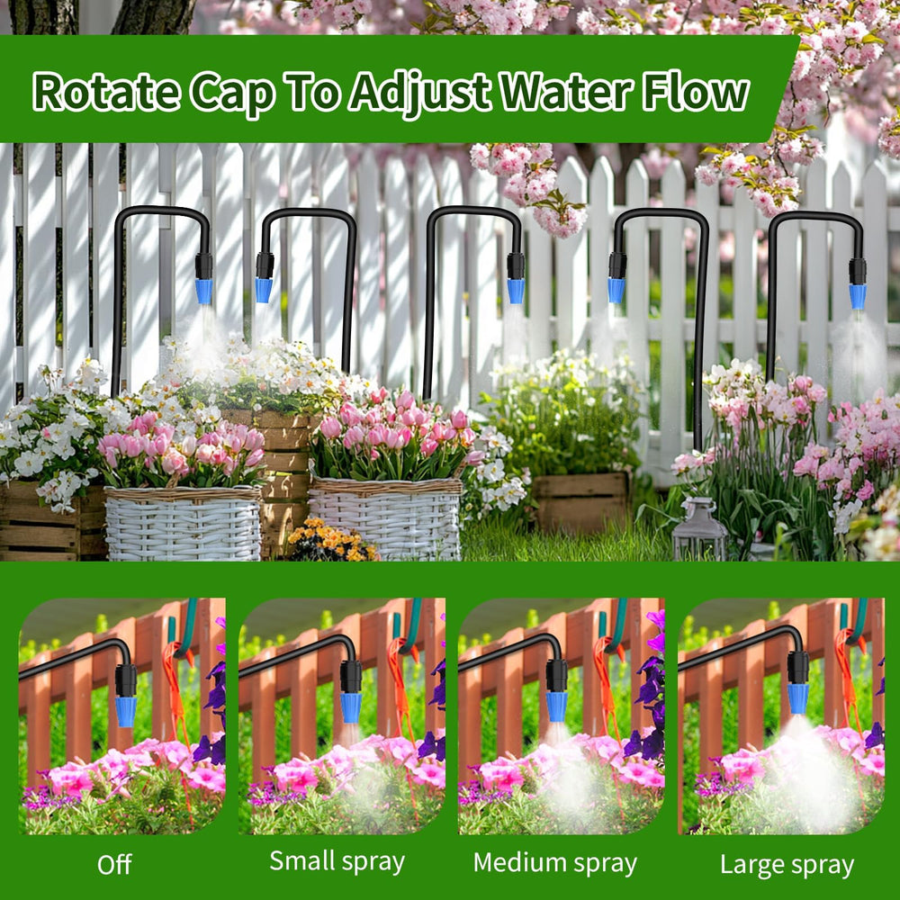 Deepoter tubing laid in raised bed demonstrating easy installation